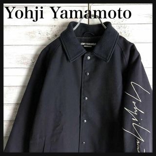 ヨウジヤマモト(Yohji Yamamoto)の6795【即完売モデル】ヨウジヤマモト×ニューエラ☆刺繍ロゴジャケット　美品(ブルゾン)