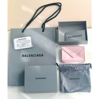 バレンシアガ(Balenciaga)の【未使用】BALENCIAGA  バレンシアガ　ペーパーミニウォレット　財布(財布)