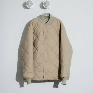 ワンエルディーケーセレクト(1LDK SELECT)のeveryone random quilted jacket BEIGE(ブルゾン)