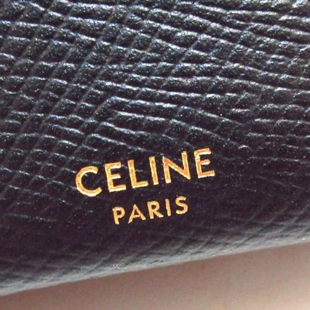 celine(セリーヌ)のセリーヌ カードケース美品  黒 レザー レディースのファッション小物(名刺入れ/定期入れ)の商品写真