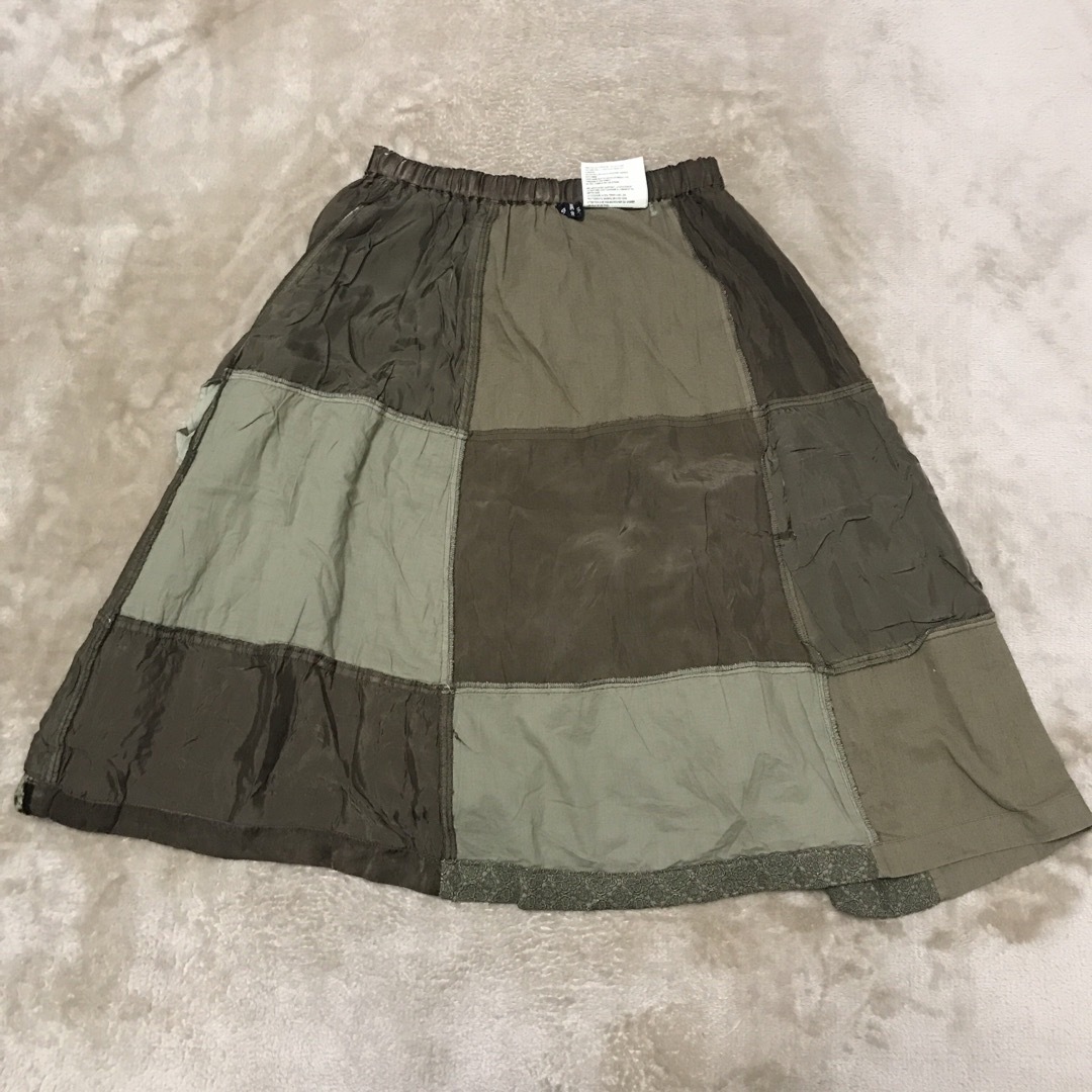 tricot COMME des GARCONS(トリココムデギャルソン)のコムデギャルソン パッチワーク スカート レディースのスカート(ひざ丈スカート)の商品写真