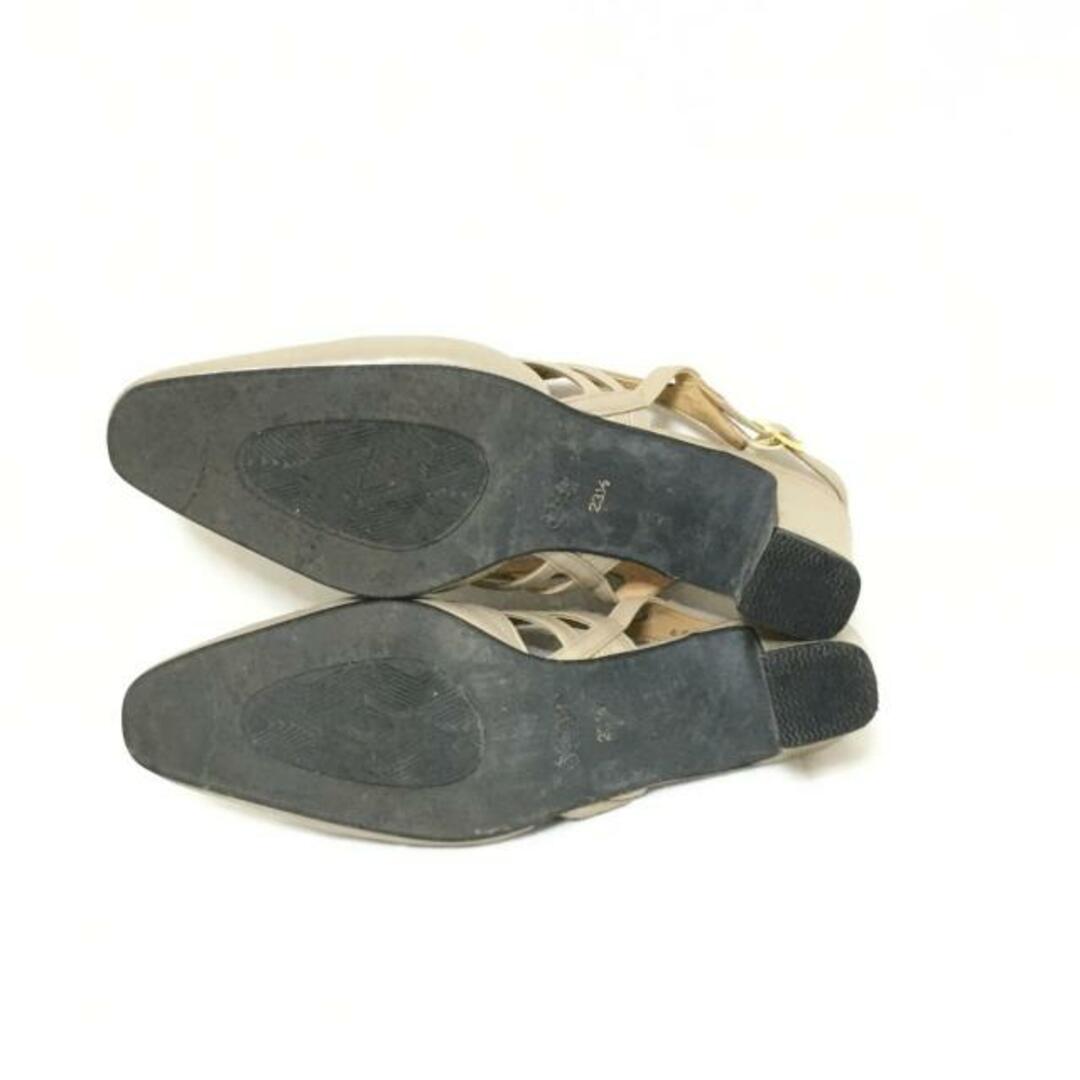ギンザヨシノヤ サンダル 23 1/2 - レザー レディースの靴/シューズ(サンダル)の商品写真