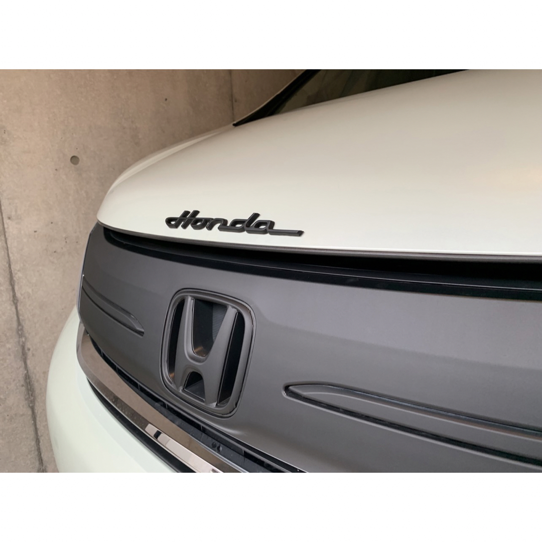 HONDA エンブレム　ホンダ　クラシックエンブレム　ロゴ　メッキ　旧車 自動車/バイクの自動車(車外アクセサリ)の商品写真