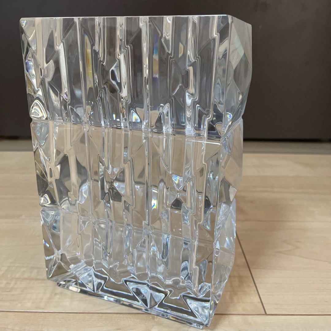 Baccarat - バカラ 花瓶 ルクソール フラワーベース スクエア の Baccarat - バカラ 花瓶 ルクソール フラワーベース スクエア の