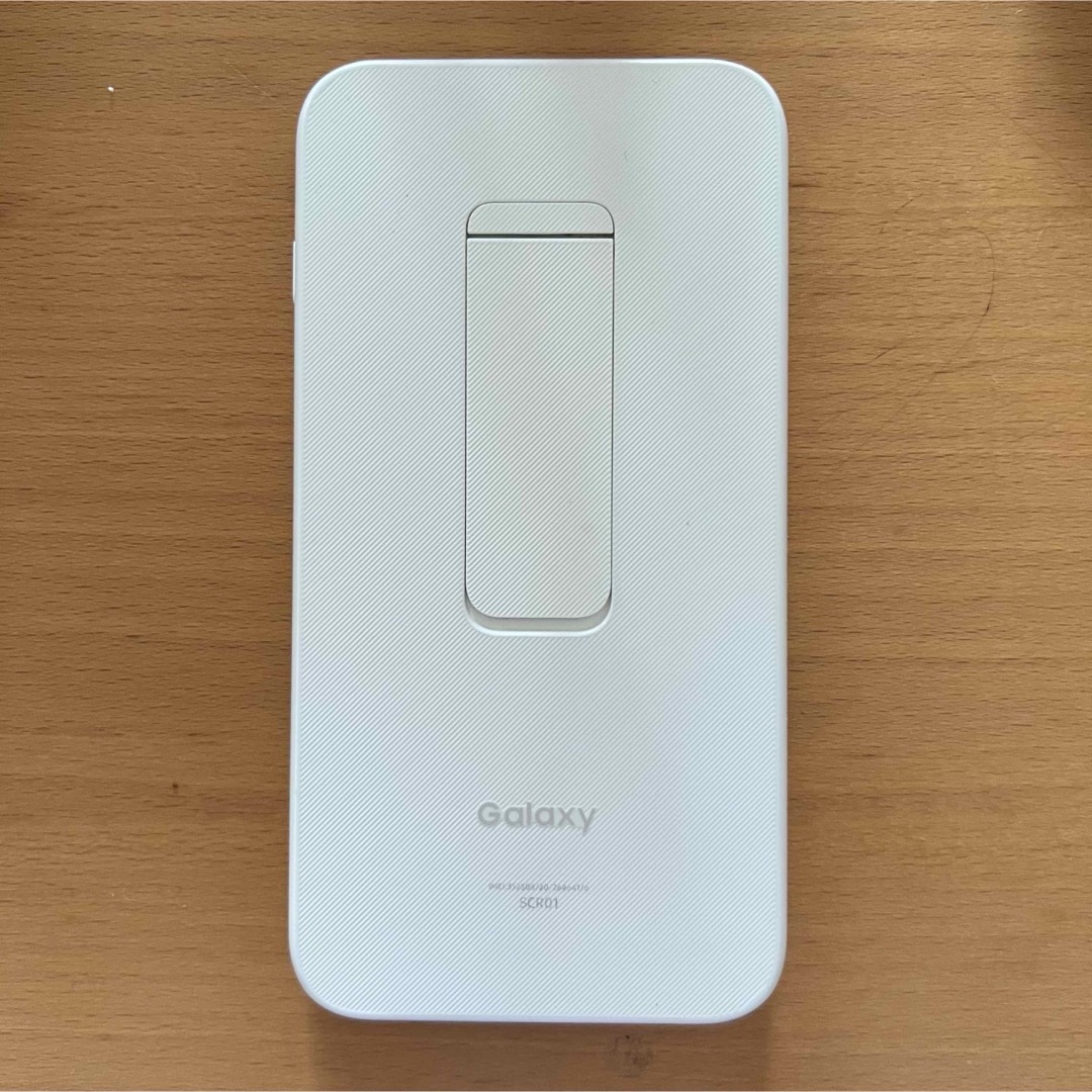 Galaxy(ギャラクシー)のGALAXY 5G Wi-Fi SCR01 (ホワイト) スマホ/家電/カメラのスマホアクセサリー(その他)の商品写真