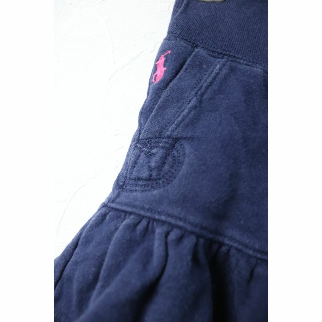 POLO RALPH LAUREN(ポロラルフローレン)のプロフ必読ラルフローレンネイビーミニスカート/人気高品質100 キッズ/ベビー/マタニティのキッズ服女の子用(90cm~)(スカート)の商品写真