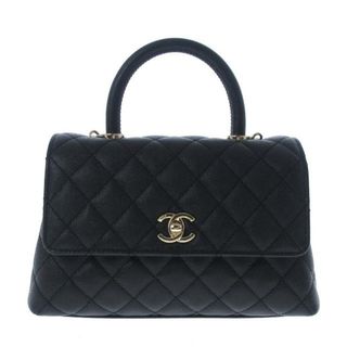 シャネル(CHANEL)のシャネル ハンドバッグ レディース美品  黒(ハンドバッグ)