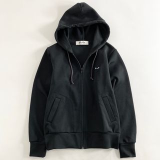 PLAY COMME des GARCONS パーカー レディース L ブラック