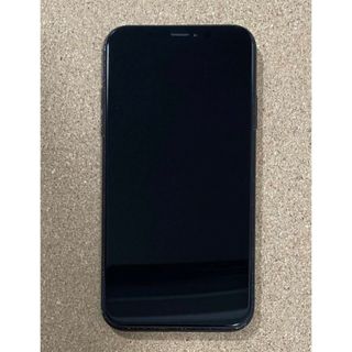 アイフォーン(iPhone)のiphone XR ブラック 128GB SIMフリー 中古 (スマートフォン本体)