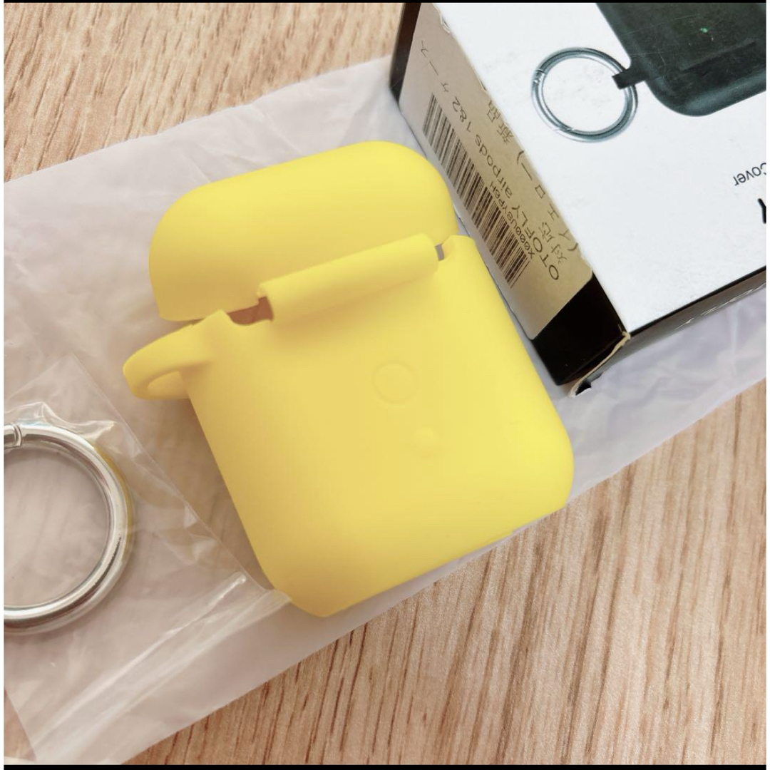 OTOFLY airpods 1&2　イヤホンケース　イエロー スマホ/家電/カメラのスマホアクセサリー(モバイルケース/カバー)の商品写真