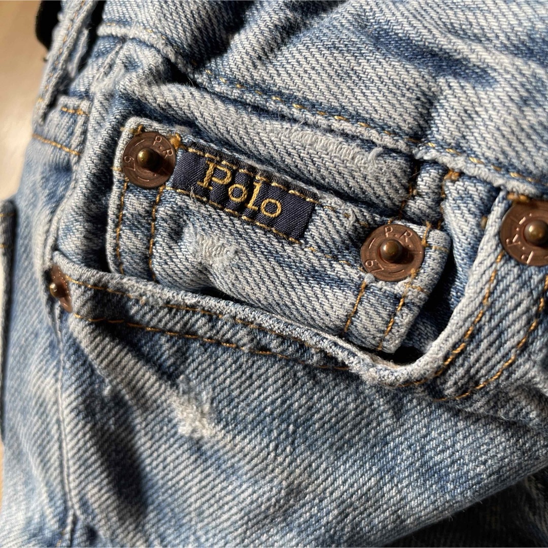 POLO RALPH LAUREN(ポロラルフローレン)のポロラルフローレン　 カットソーandジーンズセット　110センチ キッズ/ベビー/マタニティのキッズ服男の子用(90cm~)(パンツ/スパッツ)の商品写真