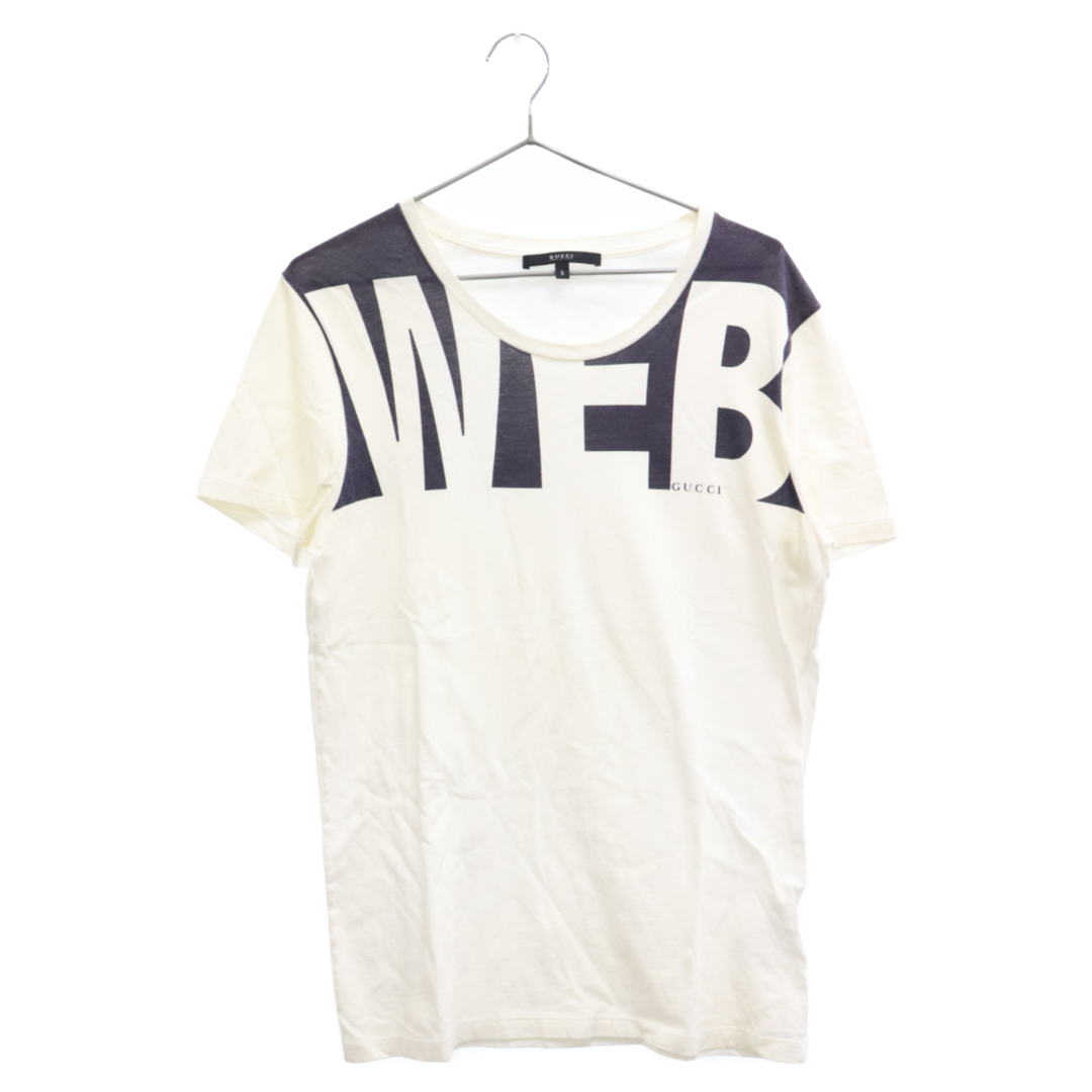 Gucci(グッチ)のGUCCI グッチ 半袖カットソー Tシャツ ホワイト 243846 X3496 メンズのトップス(Tシャツ/カットソー(半袖/袖なし))の商品写真