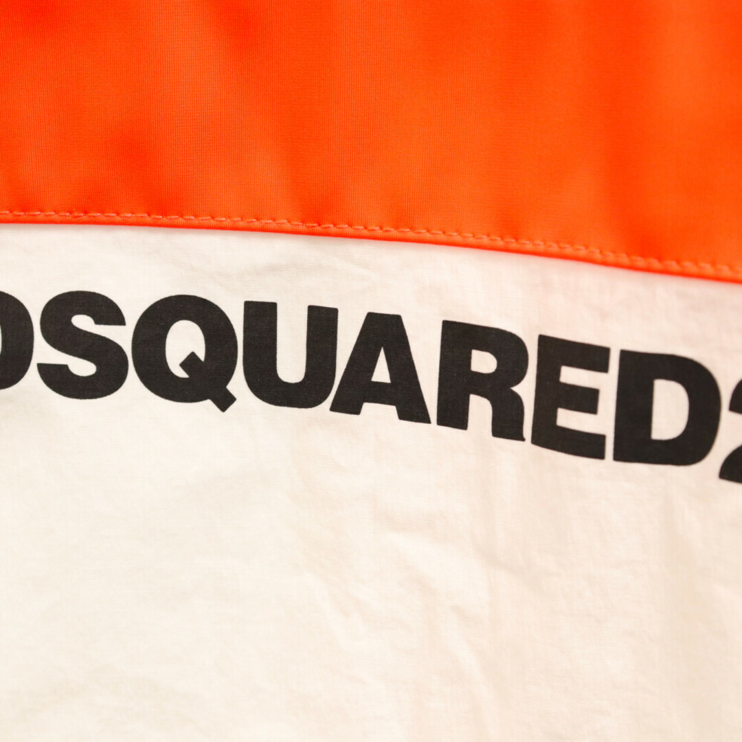 DSQUARED2(ディースクエアード)のDSQUARED2 ディースクエアード パネルデザイン フーデット フルジップパーカー S71AN0433 S53578 マルチ メンズのジャケット/アウター(ナイロンジャケット)の商品写真