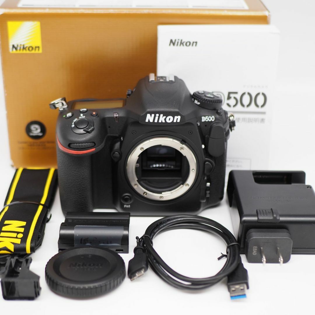 Nikon(ニコン)の■56121ショット■ Nikon D500 ボディ スマホ/家電/カメラのカメラ(デジタル一眼)の商品写真