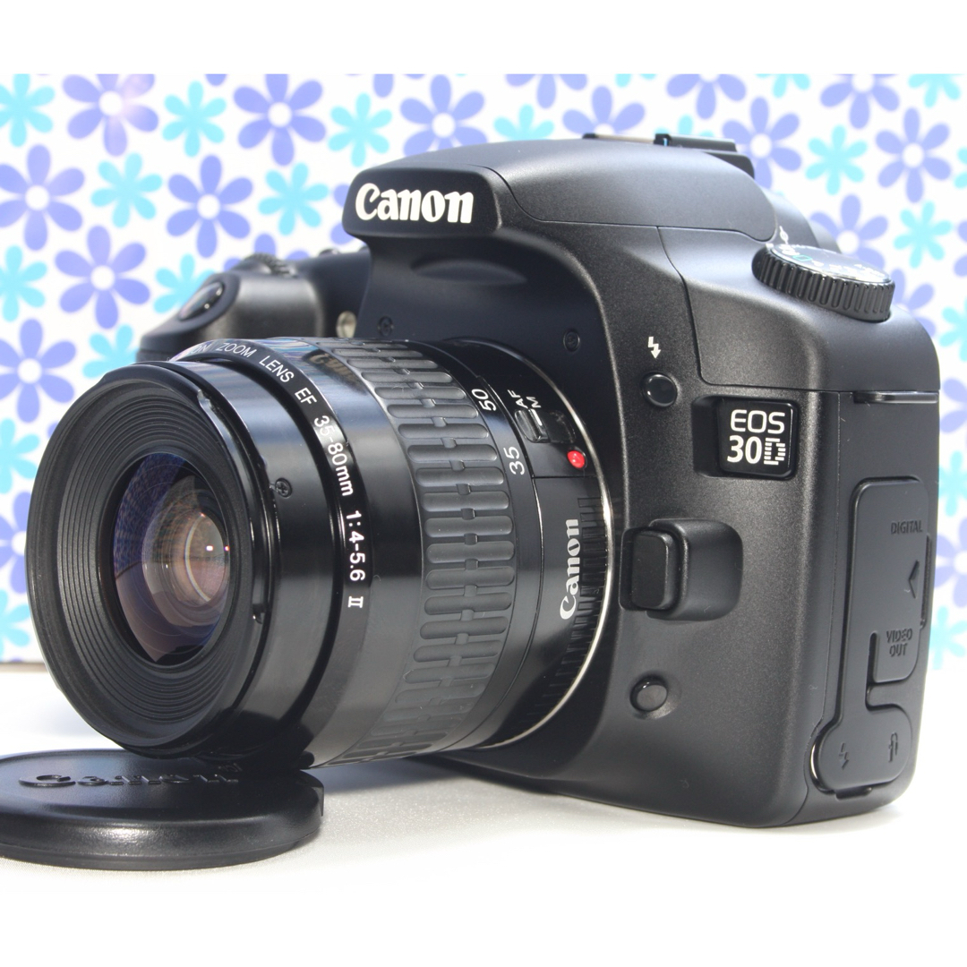 初心者でも使いやすいカメラ極美品❤️Canon EOS 30D❤️高画質❤️コンパクト❤️すぐ使える❤️