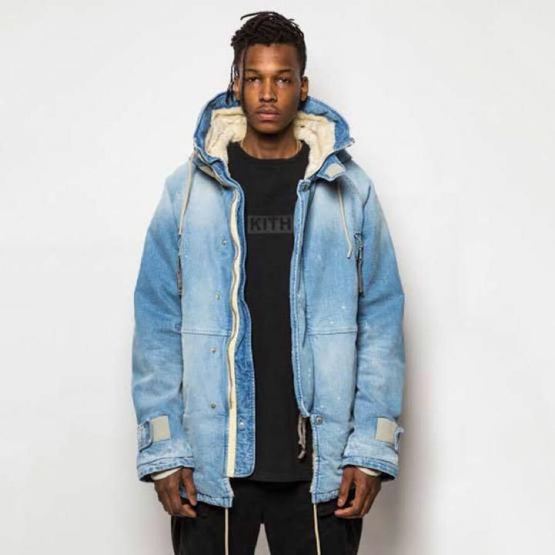 KITH - NONNATIVE KITH TROOPER SHERLING PARKA KITHの KITH - NONNATIVE KITH TROOPER SHERLING PARKA KITHの