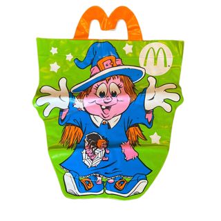 マクドナルド(マクドナルド)のマクドナルド　ハロウィン　ミールトイ　袋　ビンテージ　バック(キャラクターグッズ)