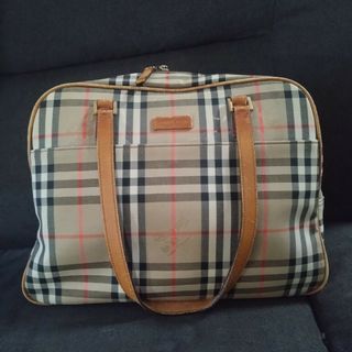 BURBERRY - バーバリー ボストンバッグ 極希少品 ヴィンテージ ホース 