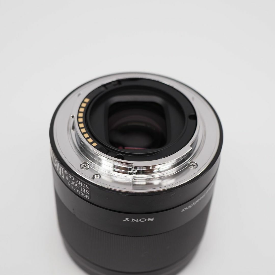 SONY(ソニー)の■ほぼ新品■ SONY E 50mm F1.8 OSS SEL50F18 B スマホ/家電/カメラのカメラ(レンズ(単焦点))の商品写真