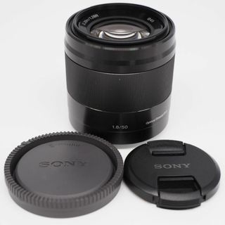 ソニー(SONY)の■ほぼ新品■ SONY E 50mm F1.8 OSS SEL50F18 B(レンズ(単焦点))