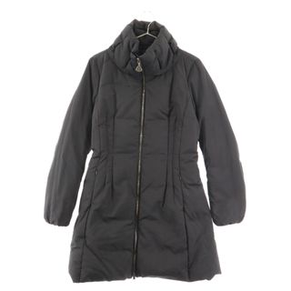 モンクレール(MONCLER)のMONCLER モンクレール 15AW RENNE レンヌ ジップアップ ダウン ショートコート アウター レディース ブラック A20934998700(ダウンジャケット)