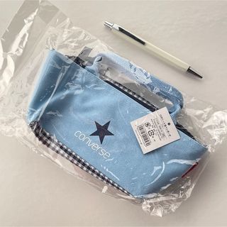 CONVERSE - コンバース　トート型ペンポーチ　ブルー