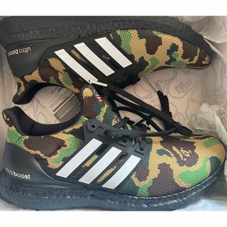 アベイシングエイプ(A BATHING APE)の定価以下　BAPE × adidas ULTRA BOOST BAPE(スニーカー)