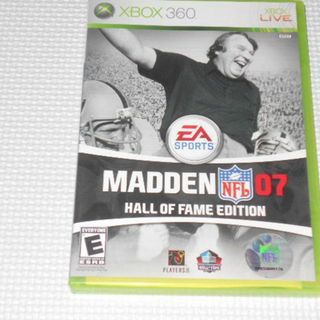 エックスボックス360(Xbox360)のxbox360★MADDEN NFL 07 HALL OF FAME(家庭用ゲームソフト)