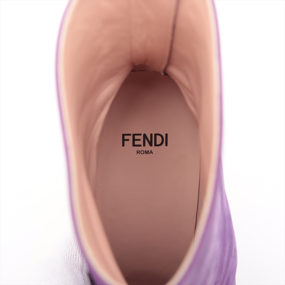 FENDI(フェンディ)のフェンディ  スエード 37 パープル レディース ブーツ レディースの靴/シューズ(ブーツ)の商品写真