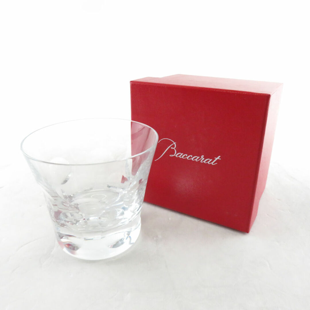 Baccarat(バカラ)の美品 Baccarat バカラ ベルーガ タンブラー クリスタル ロックグラス オールドファッション SY7960B4  インテリア/住まい/日用品のキッチン/食器(タンブラー)の商品写真