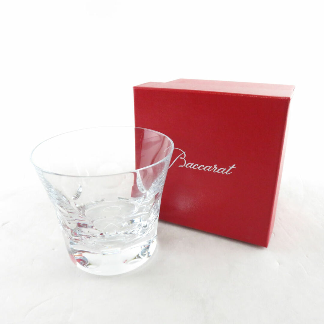 Baccarat(バカラ)の美品 Baccarat バカラ ベルーガ タンブラー クリスタル ロックグラス オールドファッション SY7961B4  インテリア/住まい/日用品のキッチン/食器(タンブラー)の商品写真