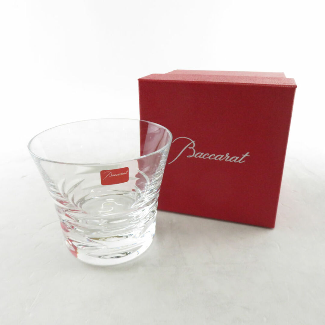 Baccarat(バカラ)の美品 Baccarat バカラ ローラ タンブラー クリスタル ロックグラス オールドファッション SY7969B4  インテリア/住まい/日用品のキッチン/食器(タンブラー)の商品写真