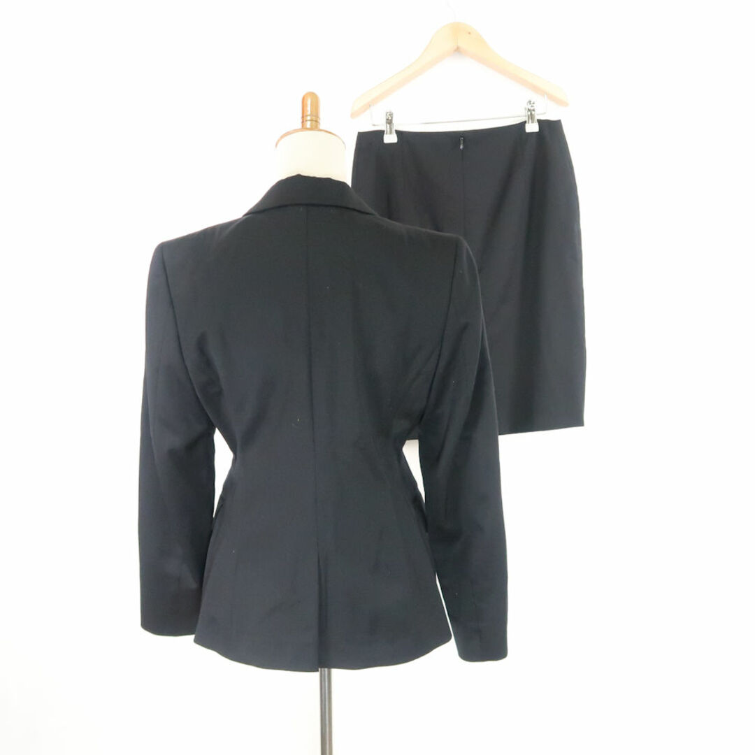 ENRICO COVERI(エンリココベリ)の美品 ENRICO COVERI エンリココベリ スーツ ジャケット9AR M スカート11 L ウール 他 スカート 背抜き レディース AM5384A32  レディースのフォーマル/ドレス(スーツ)の商品写真