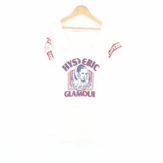 ヒステリックグラマー(HYSTERIC GLAMOUR)のHYSTERIC GLAMOUR ヒステリックグラマー Tシャツ F 綿100％ 半袖 カットソー レディース AO1622A44 (Tシャツ(半袖/袖なし))