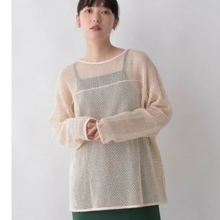 ローリーズファーム(LOWRYS FARM)のローリーズファーム　キリカエメッシュLS(カットソー(長袖/七分))