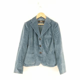 マックスマーラ(Max Mara)の美品 maxmaraWEEKEND マックスマーラ ジャケット M 綿 他 コーデュロイ ベロア レディース AT52A37 (ロングコート)