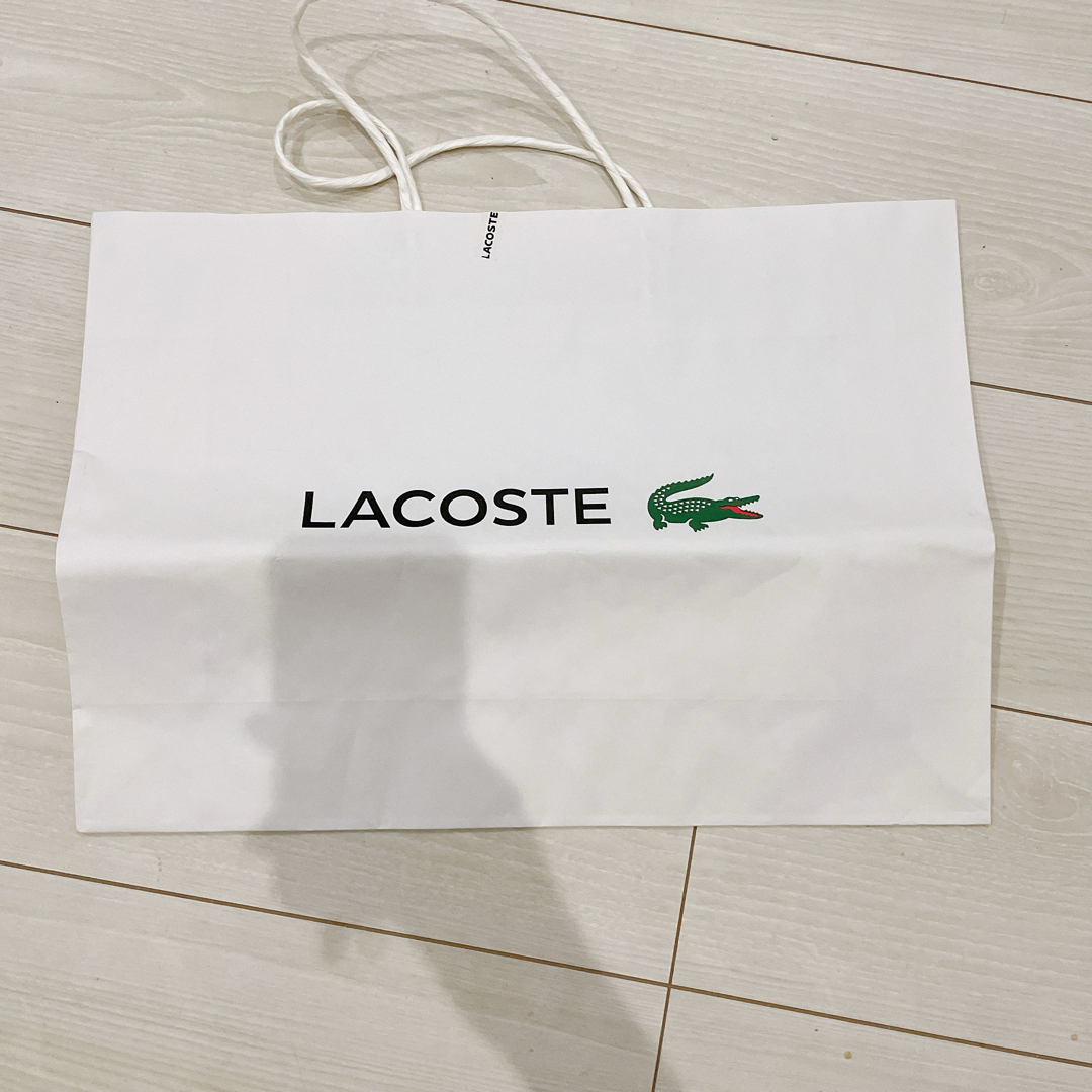 LACOSTE(ラコステ)のラコステ　ショップバック レディースのバッグ(ショップ袋)の商品写真