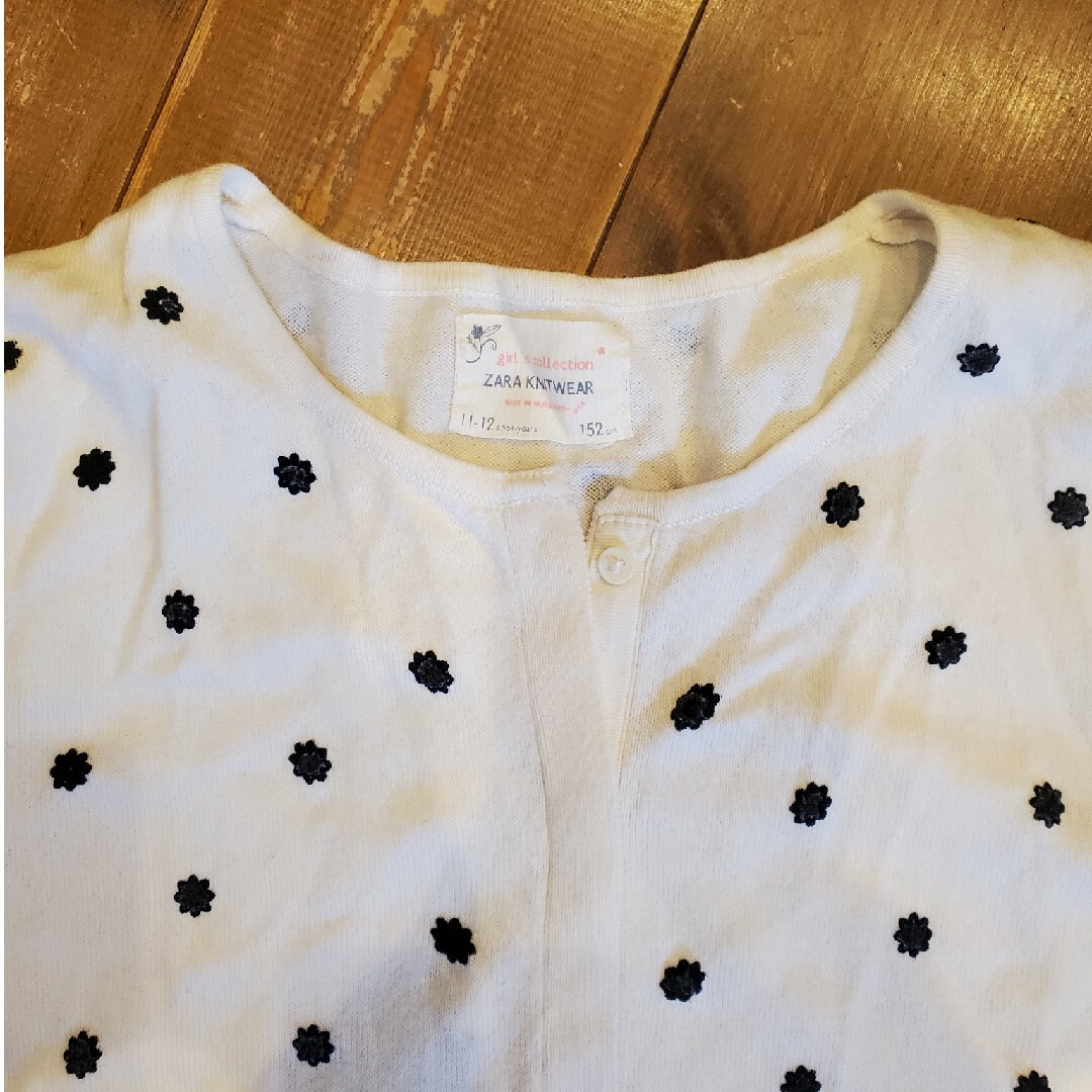 ZARA KIDS(ザラキッズ)の⭐　ZARA　キッズカーディガン　⭐ キッズ/ベビー/マタニティのキッズ服女の子用(90cm~)(カーディガン)の商品写真