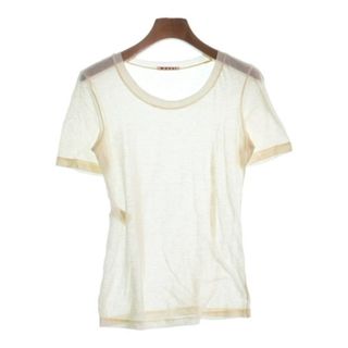 マルニ(Marni)のMARNI マルニ Tシャツ・カットソー 38(S位) ベージュ 【古着】【中古】(カットソー(半袖/袖なし))