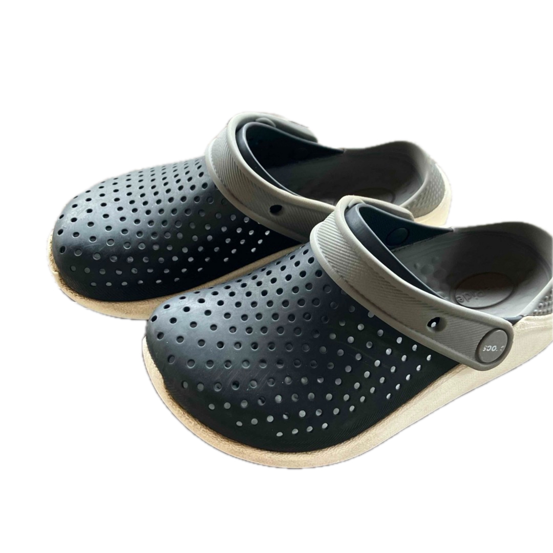 crocs(クロックス)のライトライド　C12   18.5㎝ キッズ/ベビー/マタニティのキッズ靴/シューズ(15cm~)(サンダル)の商品写真