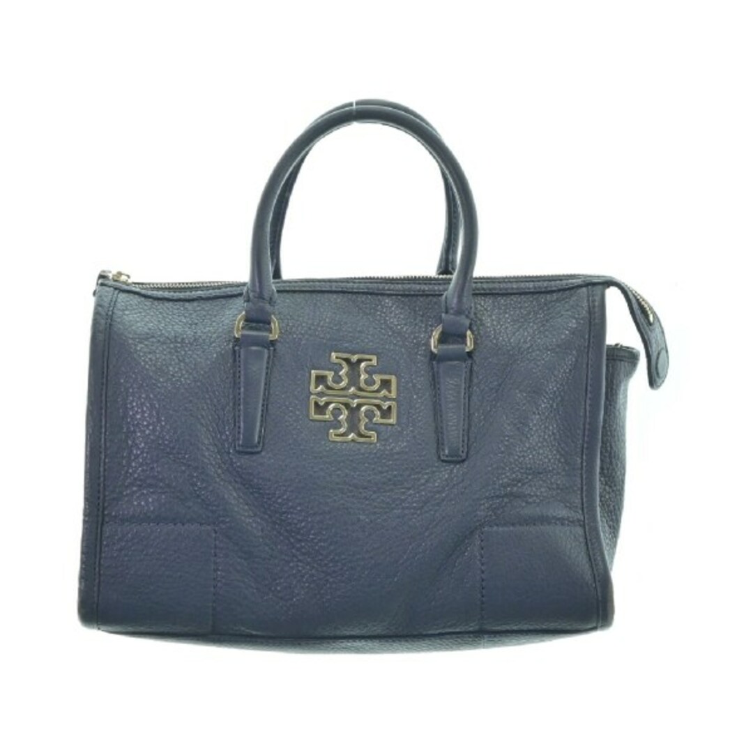 Tory Burch(トリーバーチ)のTORY BURCH トリーバーチ ハンドバッグ - ブルーグレー 【古着】【中古】 レディースのバッグ(ハンドバッグ)の商品写真