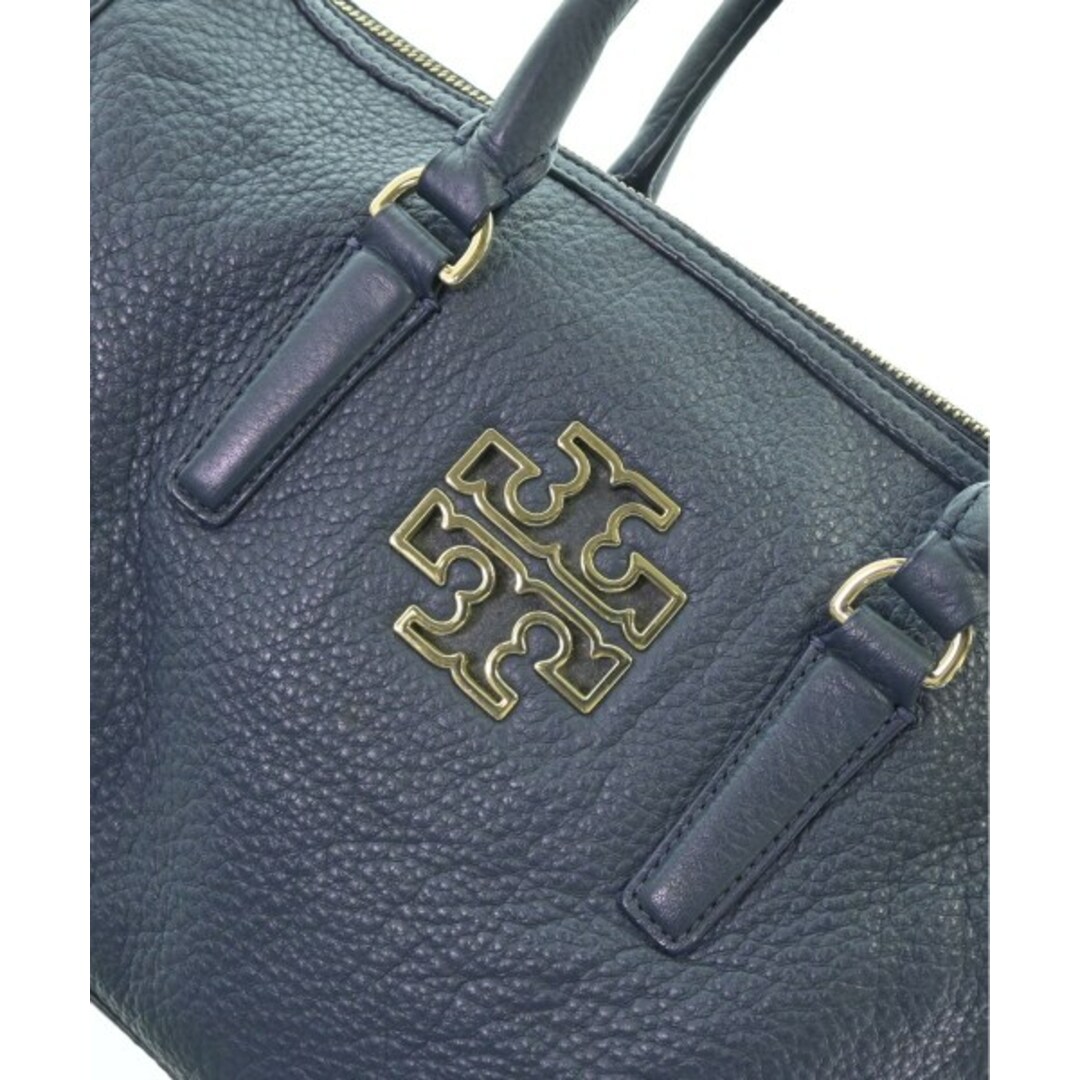 Tory Burch(トリーバーチ)のTORY BURCH トリーバーチ ハンドバッグ - ブルーグレー 【古着】【中古】 レディースのバッグ(ハンドバッグ)の商品写真