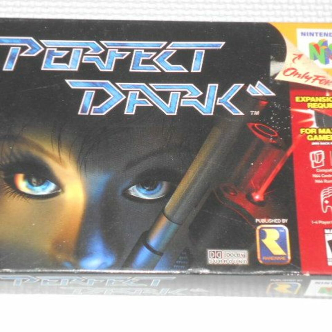 NINTENDO 64 - N64☆PERFECT DARK 海外版 北米版 端子清掃済の NINTENDO 64 - N64☆PERFECT DARK 海外版 北米版 端子清掃済の