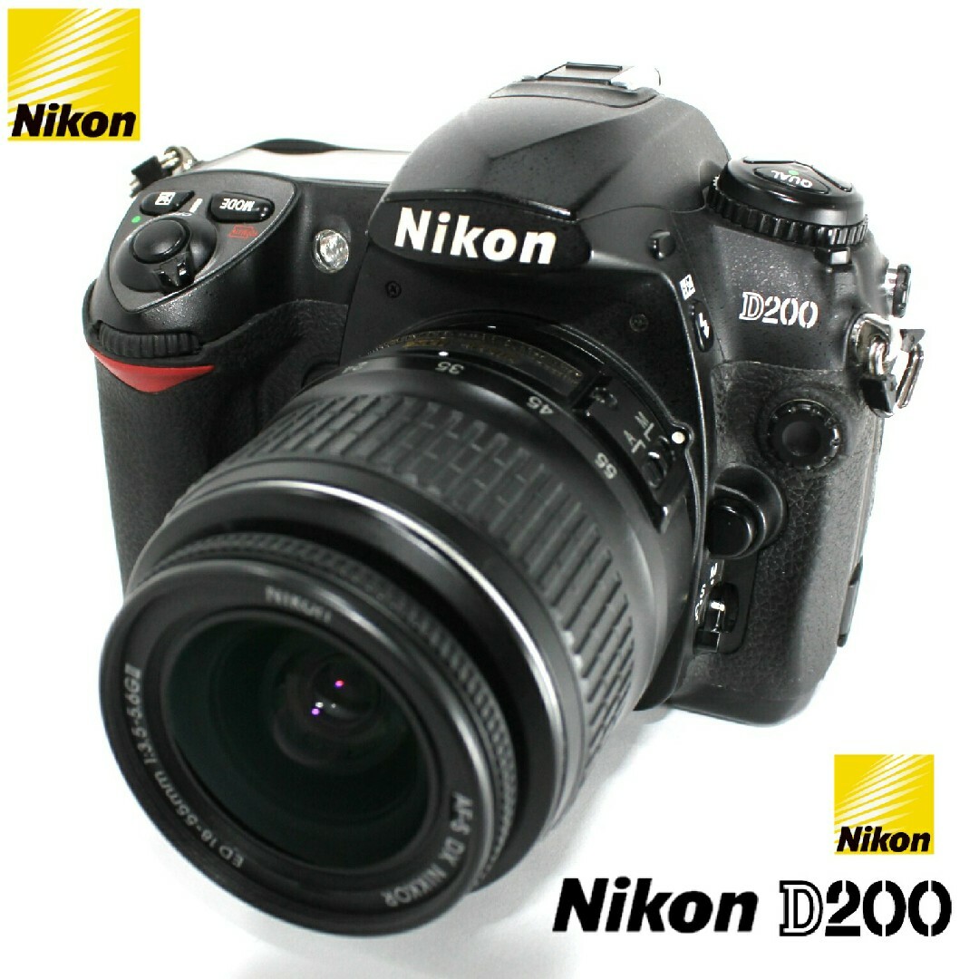 Nikon D200 デジタル一眼レフカメラ☆フルセット✨清掃済み完動品✨