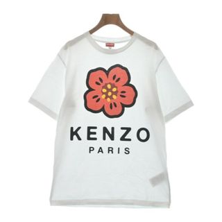 ケンゾー(KENZO)のKENZO ケンゾー Tシャツ・カットソー M 白 【古着】【中古】(Tシャツ/カットソー(半袖/袖なし))