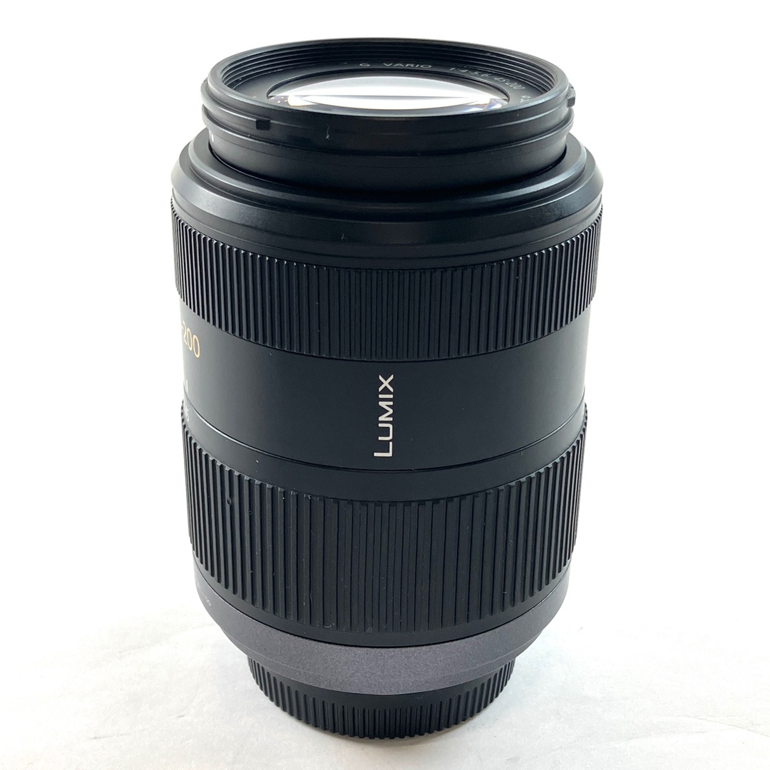 パナソニック LUMIX G VARIO 45-200mm F4-5.6 MEGA O.I.S. 中古 スマホ/家電/カメラのカメラ(レンズ(ズーム))の商品写真