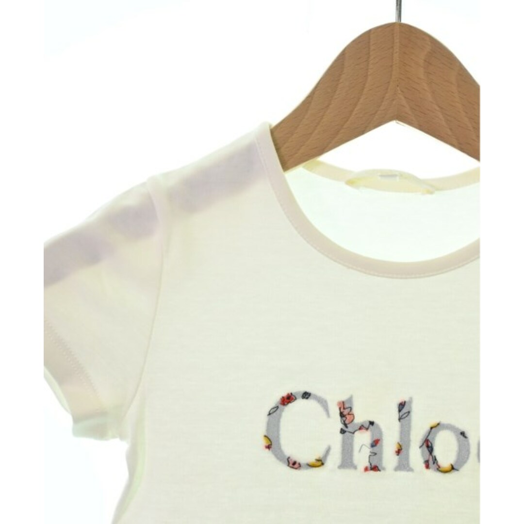 Chloe(クロエ)のChloe クロエ ワンピース（その他） 4 白 【古着】【中古】 キッズ/ベビー/マタニティのキッズ服女の子用(90cm~)(ワンピース)の商品写真