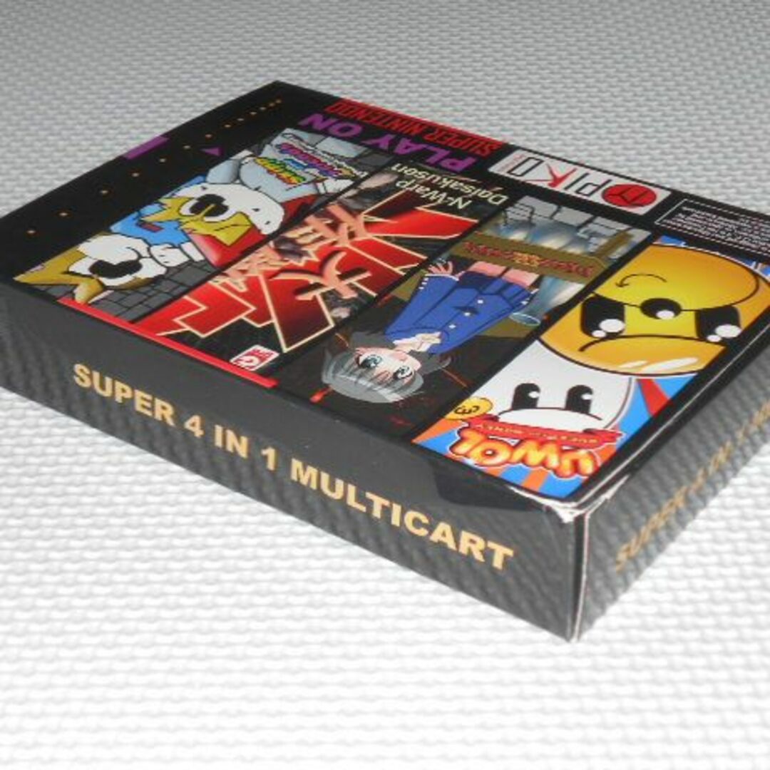 スーパーファミコン - SFC☆SUPER 4 IN 1 MULTICART 海外版 北米 スーパーファミコン - SFC☆SUPER 4 IN 1 MULTICART 海外版 北米