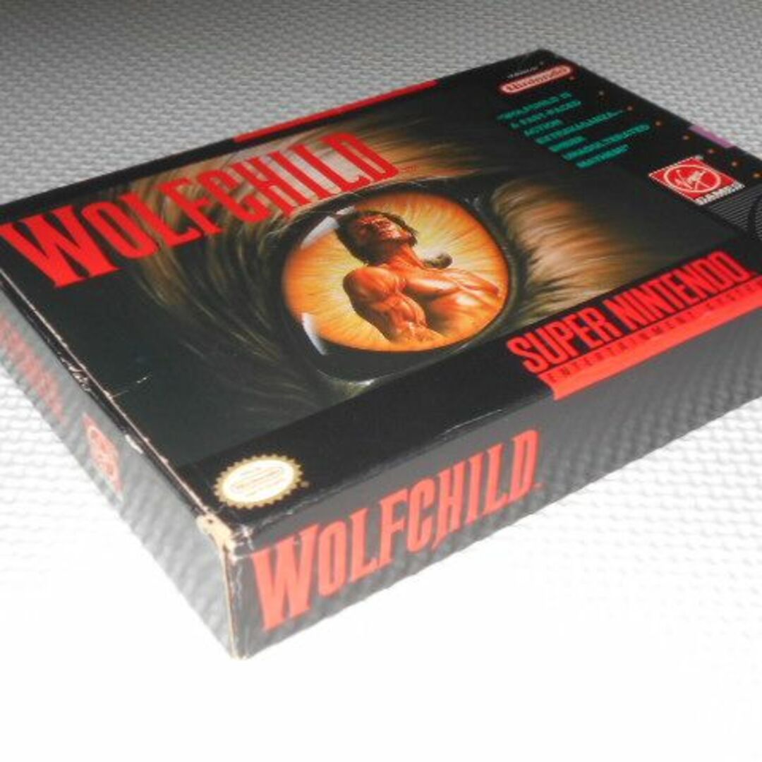 SFC☆WOLFCHILD SNES 海外版 北米版 ハガキ付 端子清掃済 SFC☆WOLFCHILD SNES 海外版 北米版 ハガキ付 端子清掃済