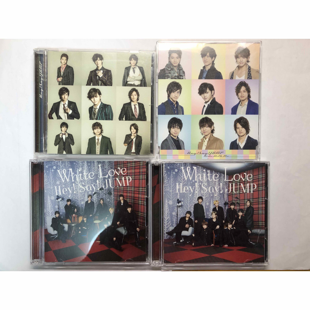 Hey! Say! JUMP(ヘイセイジャンプ)のHey!Say!JUMP ride with me white love 初回 エンタメ/ホビーのタレントグッズ(アイドルグッズ)の商品写真